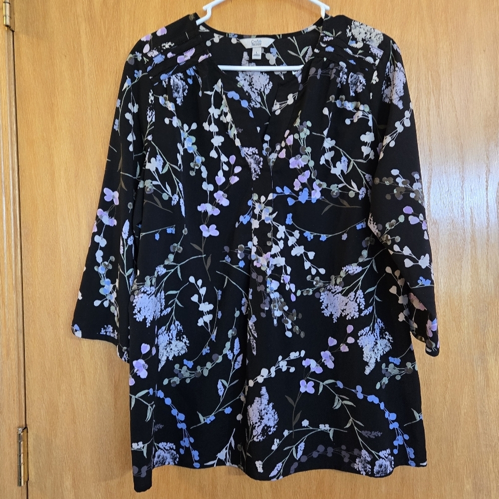 Croft & Barrow Floral Top